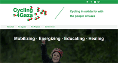 Desktop Screenshot of cycling4gaza.com